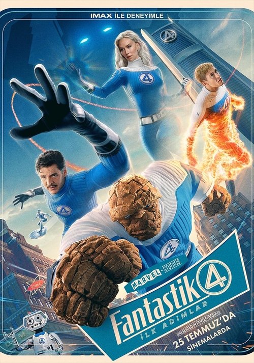 The Fantastic Four: First Steps (Fantastik Dörtlü: İlk Adımlar) 1080p Full HD izle